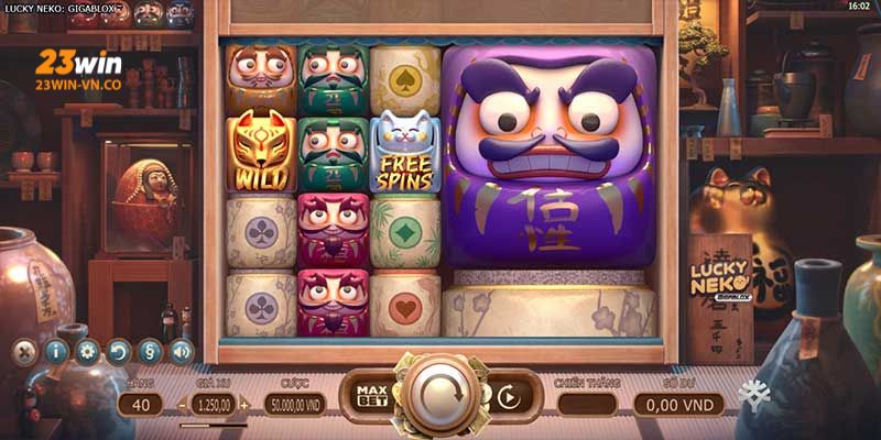 Lucky Neko – Nổ Hũ 23Win, Săn Mèo May Mắn, Thắng Bạc Tỷ 3 lucky neko 23win 2